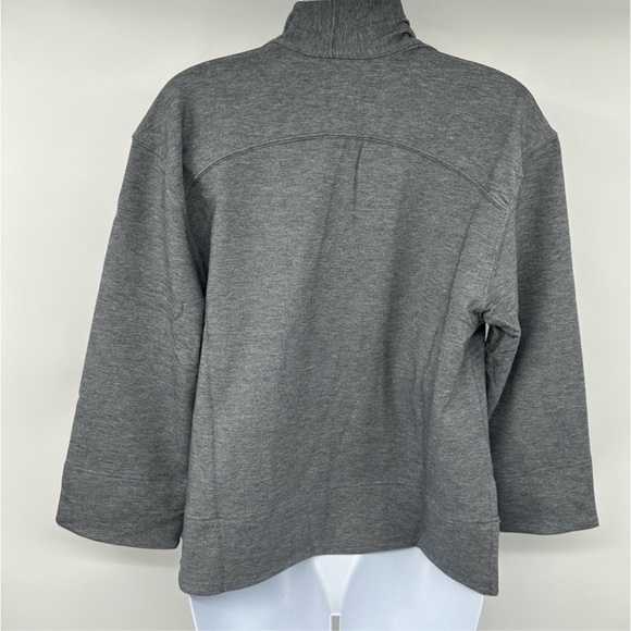Ministry of Supply | Fusion Classic Grey Heather Terry Cardigan | XXS New - Picture 13 of 14